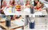 Metal Square Pen Holder for Desk, Aluminum Desktop Organizer and Makeup Brush Storage Box for Office, School, Home