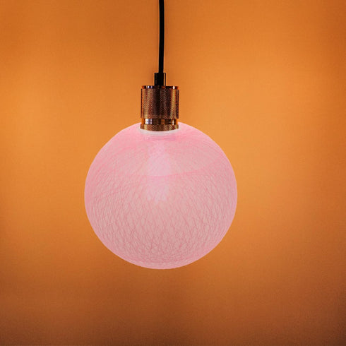 G9 4.72 Inch POPETPOP Globe Lamp Shade Replacement for Pendant and Ceiling Lights Thread Decorative Round Lampshade
