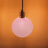 G9 4.72 Inch POPETPOP Globe Lamp Shade Replacement for Pendant and Ceiling Lights Thread Decorative Round Lampshade