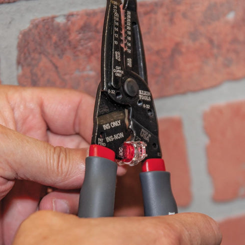Klein Tools 1019 Klein Kurve Wire Stripper / Crimper / Cutter for B and IDC Connectors, Made in USA