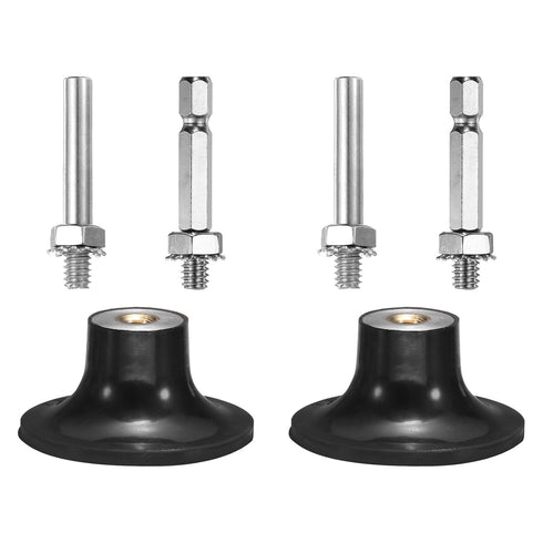 HARFINGTON 2" Disc Pad Holder Quick Change Discs 1/4" Shank Holder Mandrel