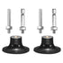 HARFINGTON 2" Disc Pad Holder Quick Change Discs 1/4" Shank Holder Mandrel