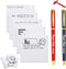 Funny Sticky Notes and Pen Set, Sassy Rude Desk Accessory Gifts for Friends, Co-Workers, Boss (5Pcs Novelty Pads)