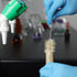 stonylab 10 Pack Tube Brushes, Bristle Test Tube Bottle Wash Cleaning Brushes with Radial Tufted End for Laboratory