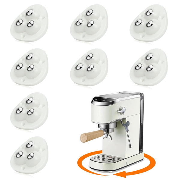 Self Adhesive Caster Wheels - 360° Swivel Universal Wheel, Mini Roller Ball Transfer Bearing (8 PCS)