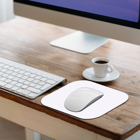 Mini Mouse Pad, 6x6 Inches, Waterproof Non-Slip Rubber Base for Laptop, Keyboard Tray, Wireless Mouse, Home, Office