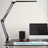 LifCratms (12mm/0.47" C-Clamp Base Stand Mounting Accessory, Metal Black Table Mount Desk Light Holder for Desktop Lamp