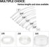 3/8’’ ID × 1/2’’ OD Clear Plastic Vinyl Tubing, 10 ft Flexible PVC Hose for Water, Air, Oil Transfer