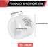 EFIELD 1/2 Inch F1960 Expansion Rings/Sleeves for Pex A Piping System (Pack of 50)