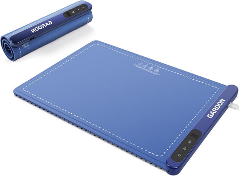 18"x11" 6 Settings, Gardon Warming Mat for Food - Food Warmers for Parties Buffet, Electric Warmer Tray with Temp