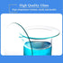 Watch Glass Beaker Cover Set, 10PCS 70mm High Temperature Resistant Lids for Scientific Laboratory Equipment