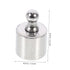 Hemoton 5pcs Balance Weights - 10 Gram Weight Plating Weight Steel Digital Scale Supplies for Teaching Prop Experiment