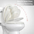 GarveeTech Elongated Toilet Seat with Built-in Toddler Seat for Easy Potty Training Slow Close Feature, Easy Install