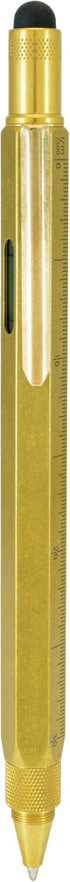 MONTEVERDE USA Tool Ballpoint Pen - Solid Brass, Luxury Case, Ideal Gift for Men and Women, Thoughtful Present for