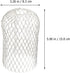 Angoily 2pcs Gutter Anti-leaf Down Silver Guard, Expandable Screens, Aluminum Gutters, Sieve Strainer Mesh