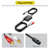 PROZOR Analog to Digital Audio Converter, RCA to Optical Audio Converter, with Built-in RCA to Optical Cable, Analogue