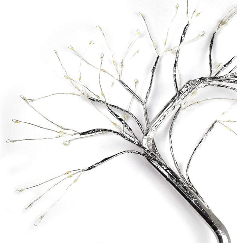 Lake Industries 20" LED Firefly Tree Lights | Bonsai - Bedroom, Desk Top, Table Lamp Decoration | USB/Battery Operated | Touch Switch | DIY Adjustable Branches | Home Party Holiday | Warm Lighting by Lake Industries
