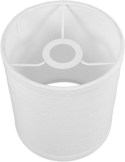 SEWACC Fabric Drum Lampshade for Desk and Floor Lamps Lightweight Bedside Lamp Shade Replacement Easy to Install
