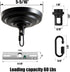 2 Pack 5-5/16 Inches 5-5/16 Inch of Light Canopy Kit, Heavy Duty Replacement Cover Plate with Mounting Hardware