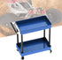 01 02 015 1/8 1/10 1/12 1/1(Blue) Tool Organizers, Metal Tool Cart Compatibile Lasting Performance with Wheels for RC
