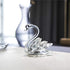 H&D HYALINE & DORA Sparkle Crystal Swan Figurine Collection - Paperweight Table Centerpiece Ornament