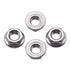 5/16-18 Serrated Flange Hex Nuts, 20 Pack of 304 Stainless Steel Flange Locknuts