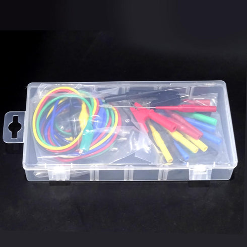 Goupchn Back Probe Kit with Banana Plug to Copper Alligator Clip, Automotive Test Leads Set for Car Repairing