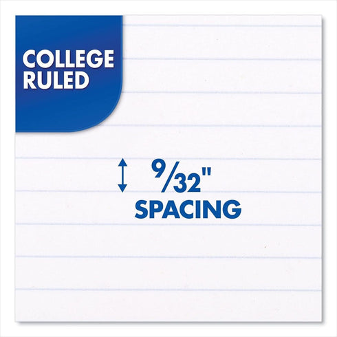 Mead Spiral Notebooks - 24 Pack, 1 Subject, College Ruled Paper, 7-1/2" x 10-1/2", 70 Sheets, Color Will Vary