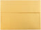 JAM PAPER A7 Metallic Invitation Envelopes - 5 1/4 x 7 1/4 - Gold Stardream - 50/Pack