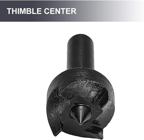 Wood Lathe Turning Spur Cup Center & Thimble Drill Bit Live Center for Woodworking Mini Lathe