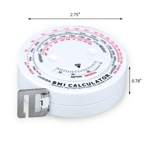 Body Measuring Tape, Weight Loss Ruler, Fitness Retractable Tape for Slim Life