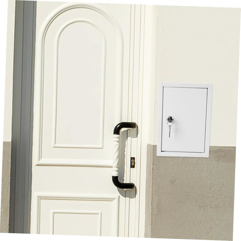 Package Package Homoyoyo Milk Box with Lock Wall Mounted Box for Outdoor Use Durable and Sturdy Design Multi Use