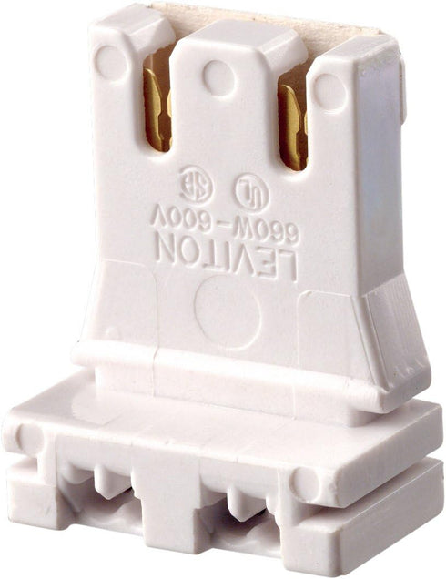 Leviton 13150-UR5 WH FLUOR MED BI-PIN Low Prof 660W600V