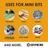 GYROS 11 PCS Mini Twist Drill Bit Set #50 to #60, Carbon Steel Micro Drill Bits for Jewelry