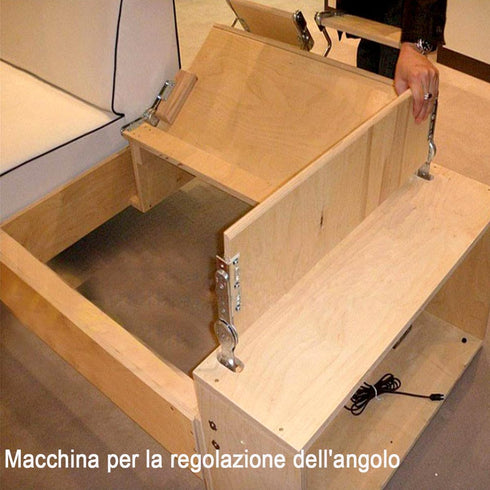 KAFENDA Recliner HardwareRecliner Gear Adjustment HardwareConcealed Hinge for Folding Sofa Bed for armrests, headrests