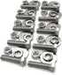 Bolt Fullerkreg 10 Sets Stainless Steel Hex Head Screws, 5/16-18x1-1/4", Bolts and Nuts Kit with Washers