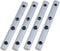 4-Pack 3030 Series Aluminum Profile Connector, 7 Inch Bracket Fastener with M6 Screw for T Slot Aluminum