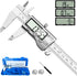 Digital Caliper Measuring Tool - Stainless Steel Vernier Caliper with Large LCD Screen, 6 Inch for DIY/Household
