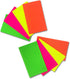 Basic 3x5-inch (6 Pack 450-Count) Neon Color Ruled Index Flash Cards For School, Studying, Organizing, Memorizing |