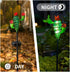 2Pack Viveta Garden Solar Lights - Cactus Solar Figurine Lights Stake, Waterproof Outdoor Decor for Pathway, PatioLawn
