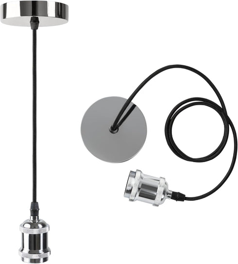 Vintage Mini Pendant Light Kit - UL E26 Lamp Socket - Industrial