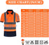 Reflective Gear Polo Shirt Safety Short Sleeve Polo Shirt Orange 3XL