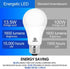 Bulbs 100 1600LM, 5000K, Non-Dimmable A19 Bulb, E26 6 Packs E ENERGETIC LIGHTING LED Watt Equivalent, Super Brightness