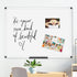 VIZ-PRO Magnetic Dry Erase Board, 24 x 18 Inches, Silver Frame Aluminium