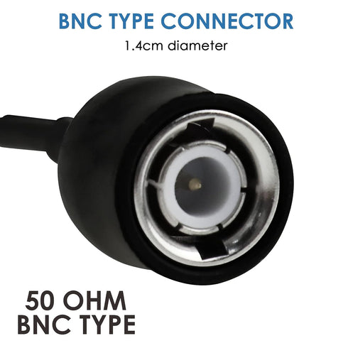 200cm 0-14pH Probe Test, BNC Connection, High Accuracy pH Electrode for Lab and Industrial Use