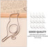 Folder Binder 60pcs Animal Note Documents, Shaped Page Binder, Bird Office Ticket, Decorative Metal Clips