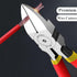 MONVICT 6 Inch Precision Flush Wire Cutters, Ultra Sharp Heavy Duty Pliers for Cables, Wires, Zip Ties