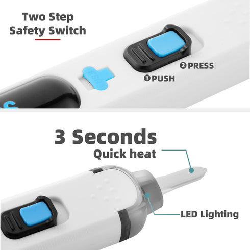 4V 2000mAh Portable Cordless Soldering Iron, Rechargeable Lithium-ion Battery, Superfast Heat Up
