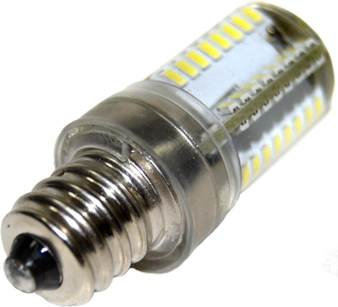 HQRP 7/16" 110V LED Light Bulb - Cool White Compatible with Brother LS-2125 Series Sewing Machines
