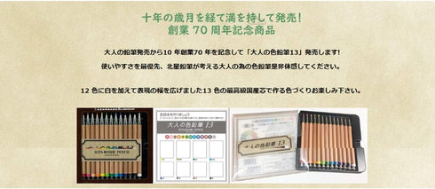 Hokusei OTP-IE580BK Mechanical Pencil, Adult Colored Pencils, Black